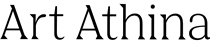 logo for ART ATHINA 2024