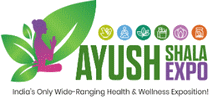logo for AYUSHSHALA EXPO 2024