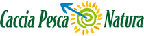 logo for CACCIA, PESCA E NATURA 2024