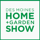 logo for DES MOINES HOME + GARDEN SHOW 2025