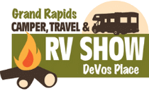 logo for GRAND RAPIDS CAMPER, TRAVEL & RV SHOW 2025