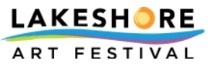 logo for LAKESHORE ART FESTIVAL IN MUSKEGON 2024