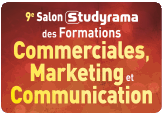 logo pour SALON STUDYRAMA DES FORMATIONS COMMERCIALES / MARKETING & COMMUNICATION DE PARIS 2025
